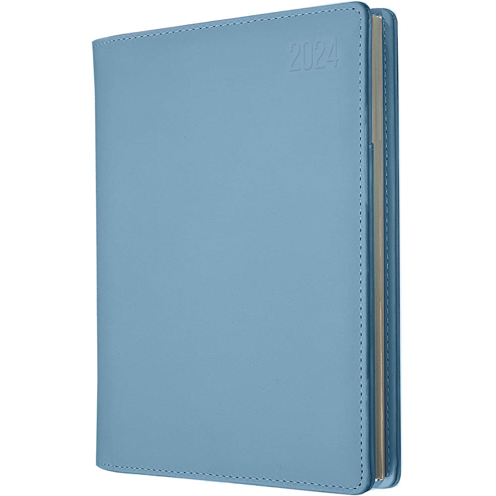 Image for DEBDEN ASSOCIATE II DESK 4051.U60 DIARY DAY TO PAGE A4 BLUE from BusinessWorld Computer & Stationery Warehouse