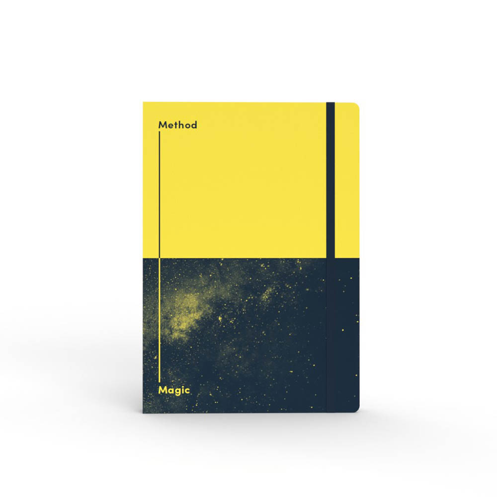 Image for JUMBLE AND CO METHOD AND MAGIC SPLIT NOTEBOOK A5 YELLOW from Office Express