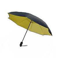 Image for JUMBLE AND CO UPS AND DOWNS UMBRELLA AUTOMATIC YELLOW from Office Express