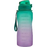 jumble and co sips and gulps water bottle 2000 litre teal
