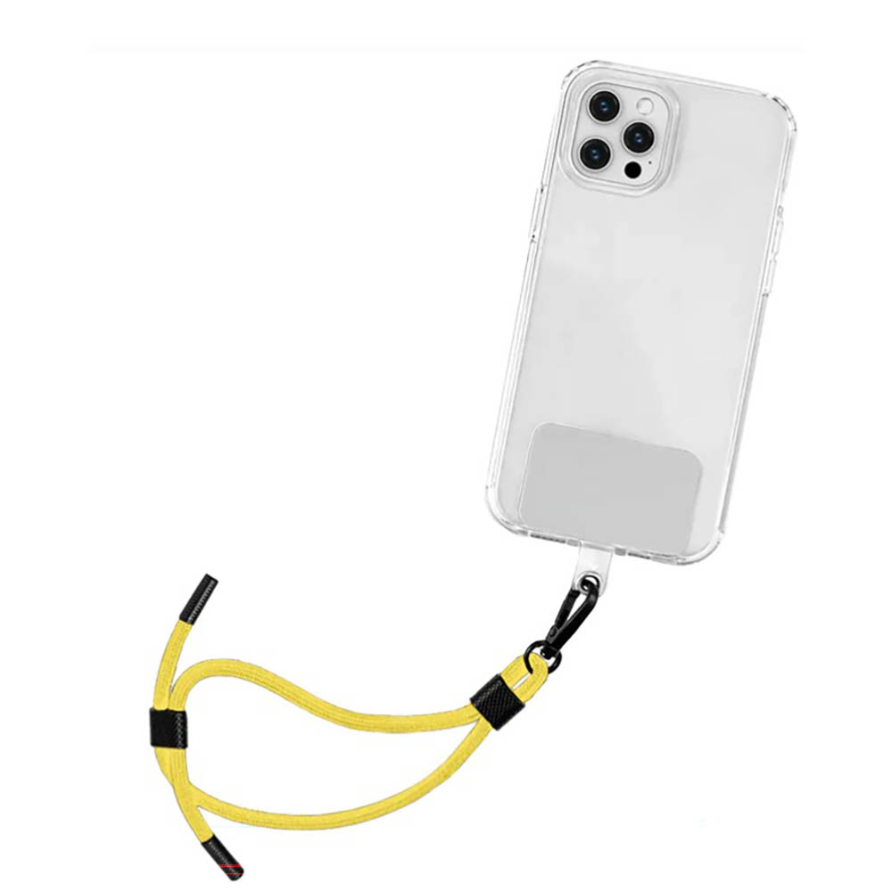 Image for JUMBLE AND CO SLING AND GRIP PHONE STRAP YELLOW from BusinessWorld Computer & Stationery Warehouse