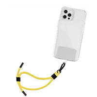 jumble and co sling and grip phone strap yellow