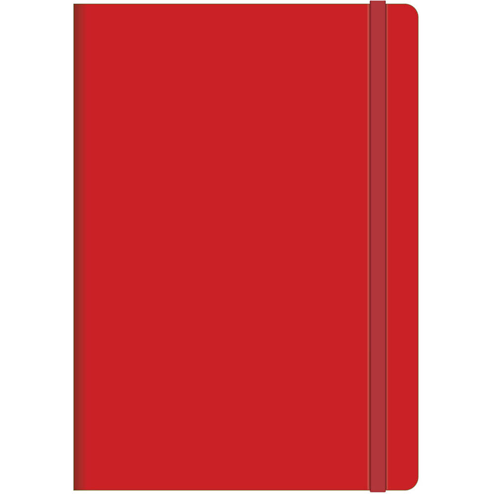 Image for COLLINS LEGACY NOTEBOOK RULED 240 PAGE EXPANDABLE INNER POCKET A5 RED from Mitronics Corporation