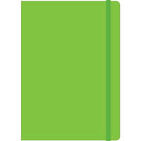 collins legacy notebook ruled 240 page expandable inner pocket a5 green