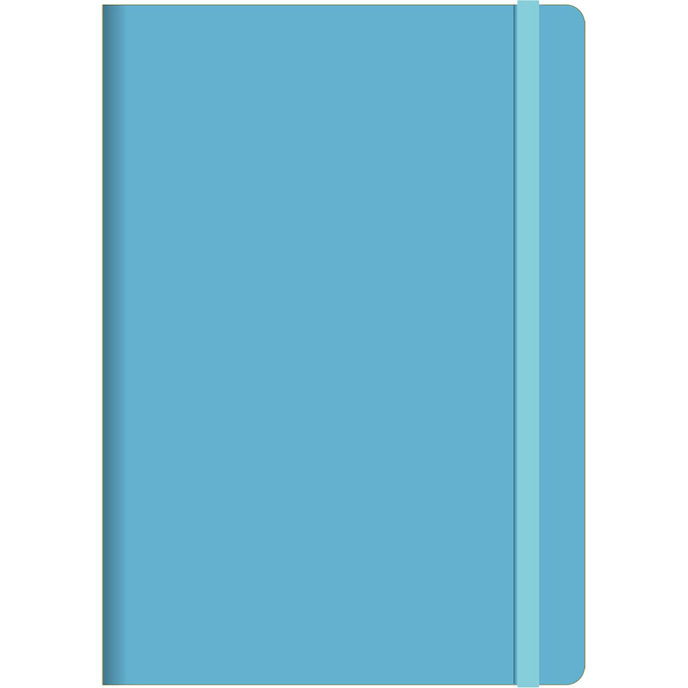 Image for COLLINS LEGACY NOTEBOOK RULED 240 PAGE EXPANDABLE INNER POCKET A5 TEAL from Office Heaven