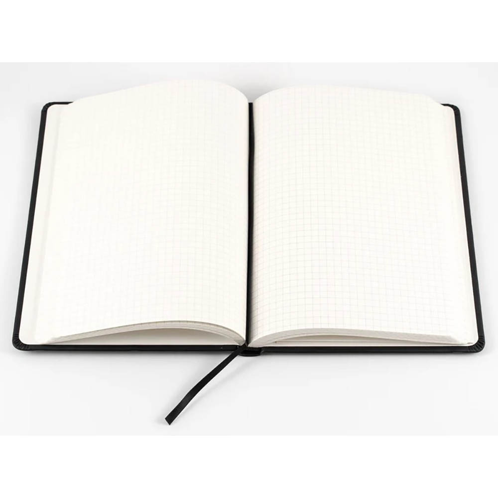 COLLINS LEGACY NOTEBOOK GRID 240 PAGE EXPANDABLE INNER POCKET A5 BLACK |  | 7093498i