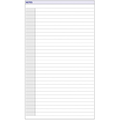 Image for DEBDEN DAYPLANNER DK1007 DESK EDITION REFILL NOTEPAD 216 X 140MM WHITE from Clipboard Stationers & Art Supplies