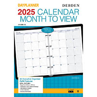 debden dayplanner ex5300 executive edition refill month to view