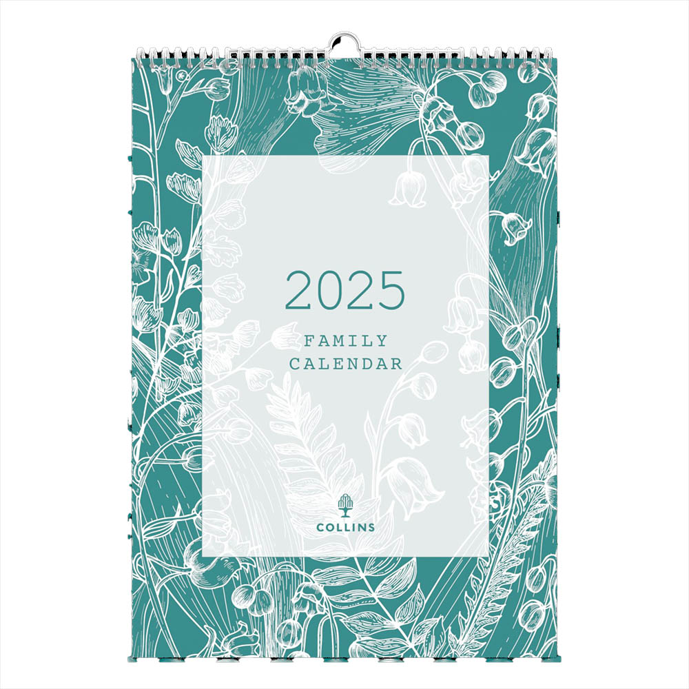 COLLINS TARA FAMILY WALL CALENDAR TAFC135 MONTH TO VIEW A3 |  | 7112022i