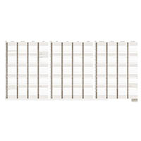 upward calendar year paper planner 557 x 297mm