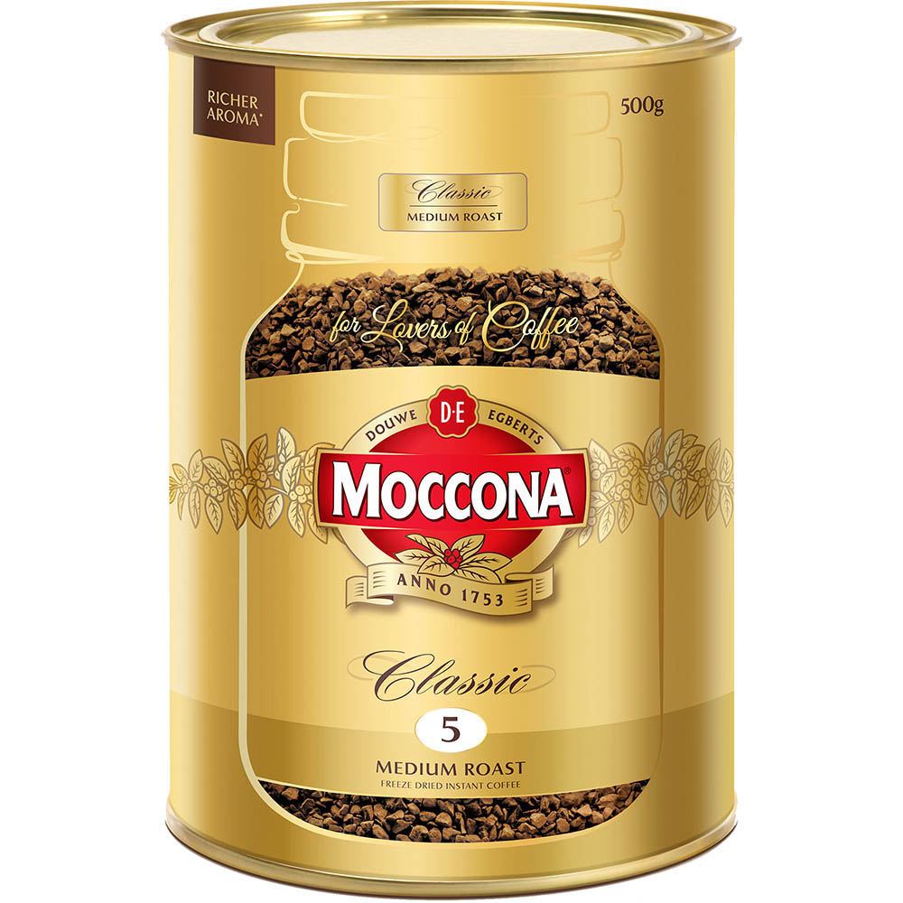Image for MOCCONA CLASSIC INSTANT COFFEE MEDIUM ROAST 500G CAN from Challenge Office Supplies