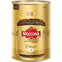 moccona classic instant coffee medium roast 500g can