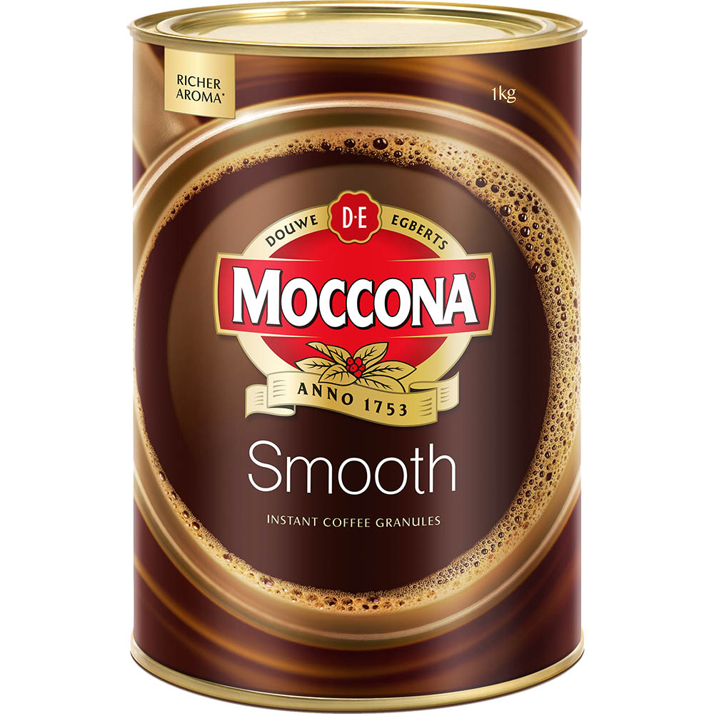 Image for MOCCONA SMOOTH INSTANT COFFEE 1KG CAN from BusinessWorld Computer & Stationery Warehouse