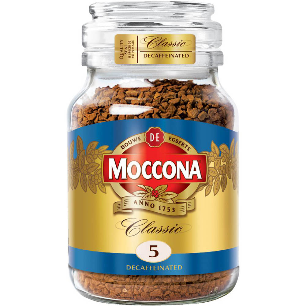 Image for MOCCONA CLASSIC DECAF INSTANT COFFEE 100G JAR from Australian Stationery Supplies