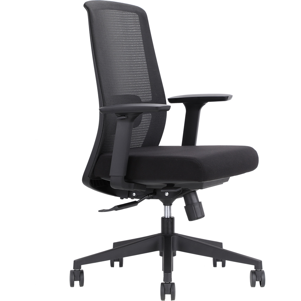Image for DAL JIRRA PRO CHAIR SYNCHRO HIGH MESH BACK SEAT SLIDE NYLON BASE 3D ARMS FABRIC BLACK from BusinessWorld Computer & Stationery Warehouse