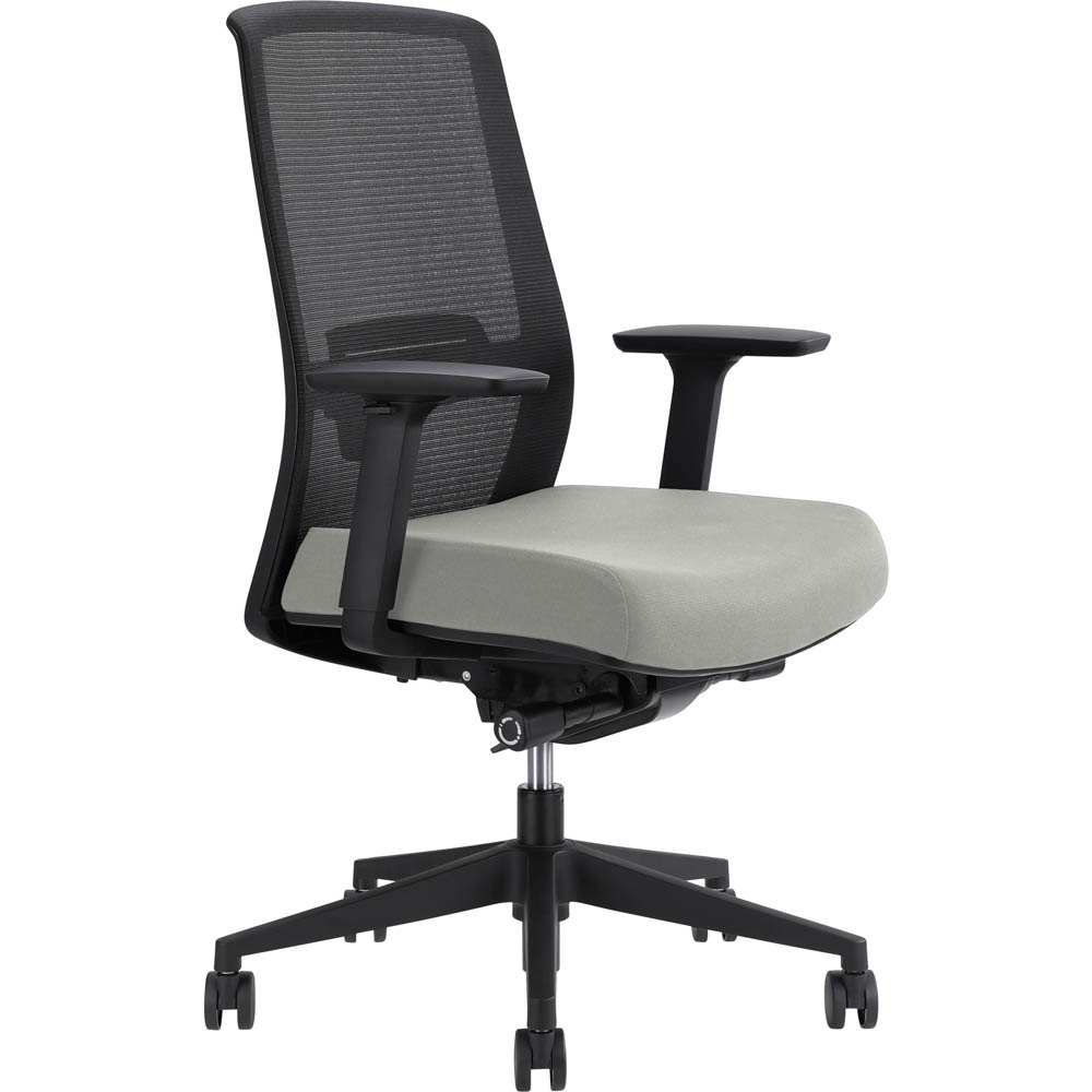 Image for JIRRA SIDE CONTROL SYNCHRO HIGH MESH BACK ARMS BLACK BACK ICE SEAT from Office Heaven