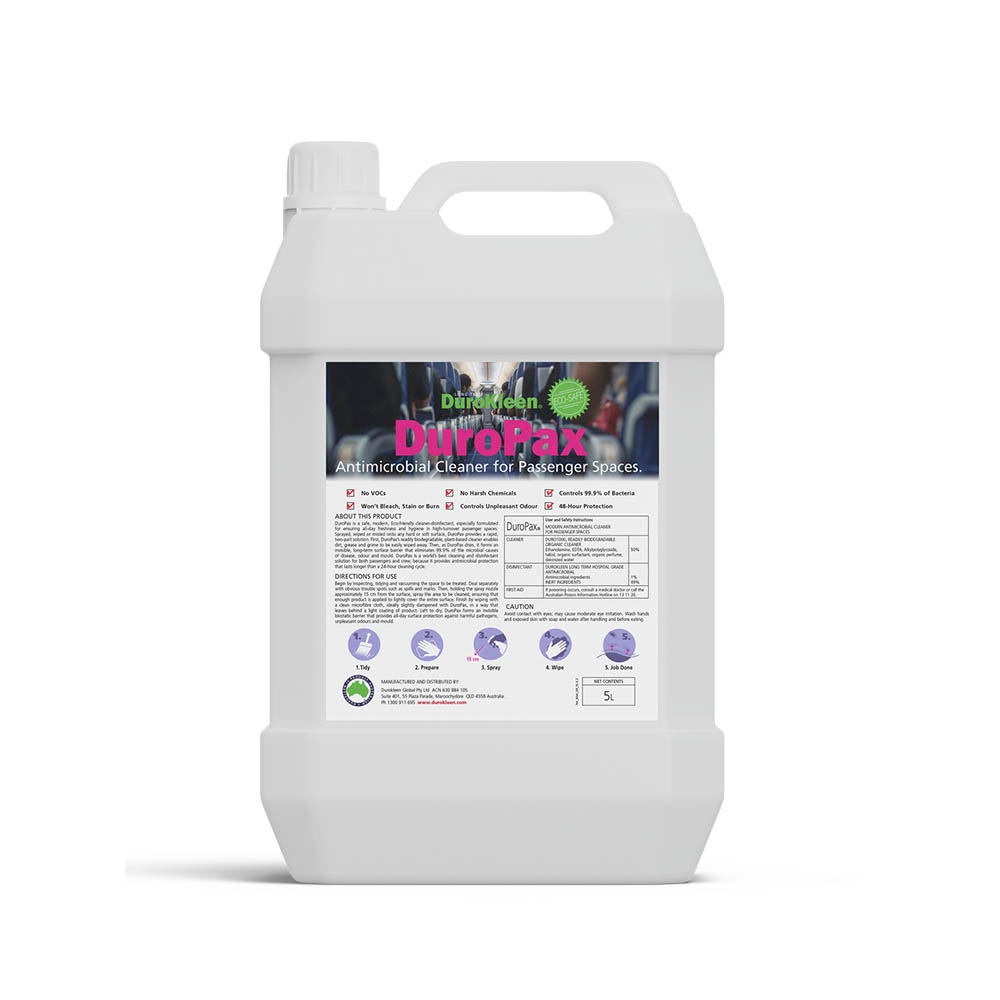 Image for DUROPAX CLEANER AND HOSPITAL GRADE ANTIMICROBIAL DISINFECTANT 5 LITRE from Challenge Office Supplies