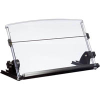 3m dh630 document holder compact in-line a4 black/clear