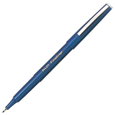 Image for PILOT FINELINER PEN 0.4MM BLUE from Clipboard Stationers & Art Supplies