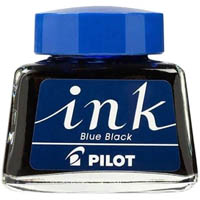 pilot signature ink refill blue black 30ml