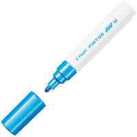 pilot pintor paint marker bullet medium 1.4mm metallic blue
