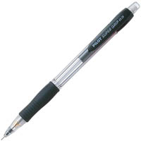 pilot super grip mechanical pencil 0.5mm black box 12