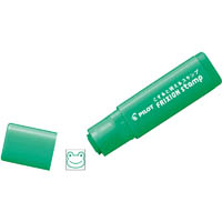 pilot frixion erasable stamp green frog