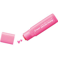pilot frixion erasable stamp pink double heart