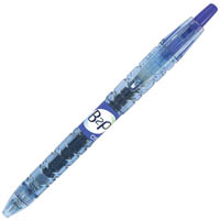 pilot begreen b2p bottle-to-pen retractable gel ink pen 0.5mm blue