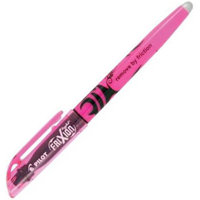 Image for PILOT FRIXION ERASABLE HIGHLIGHTER CHISEL PINK from That Office Place PICTON