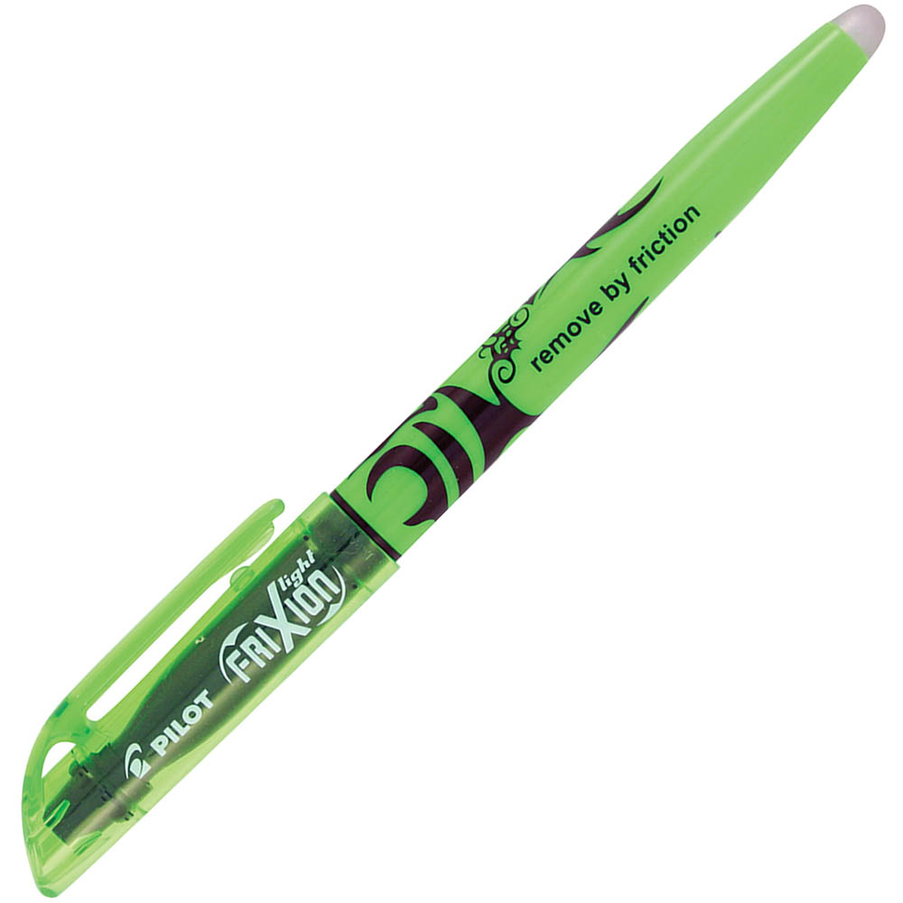 Image for PILOT FRIXION ERASABLE HIGHLIGHTER CHISEL GREEN from That Office Place PICTON