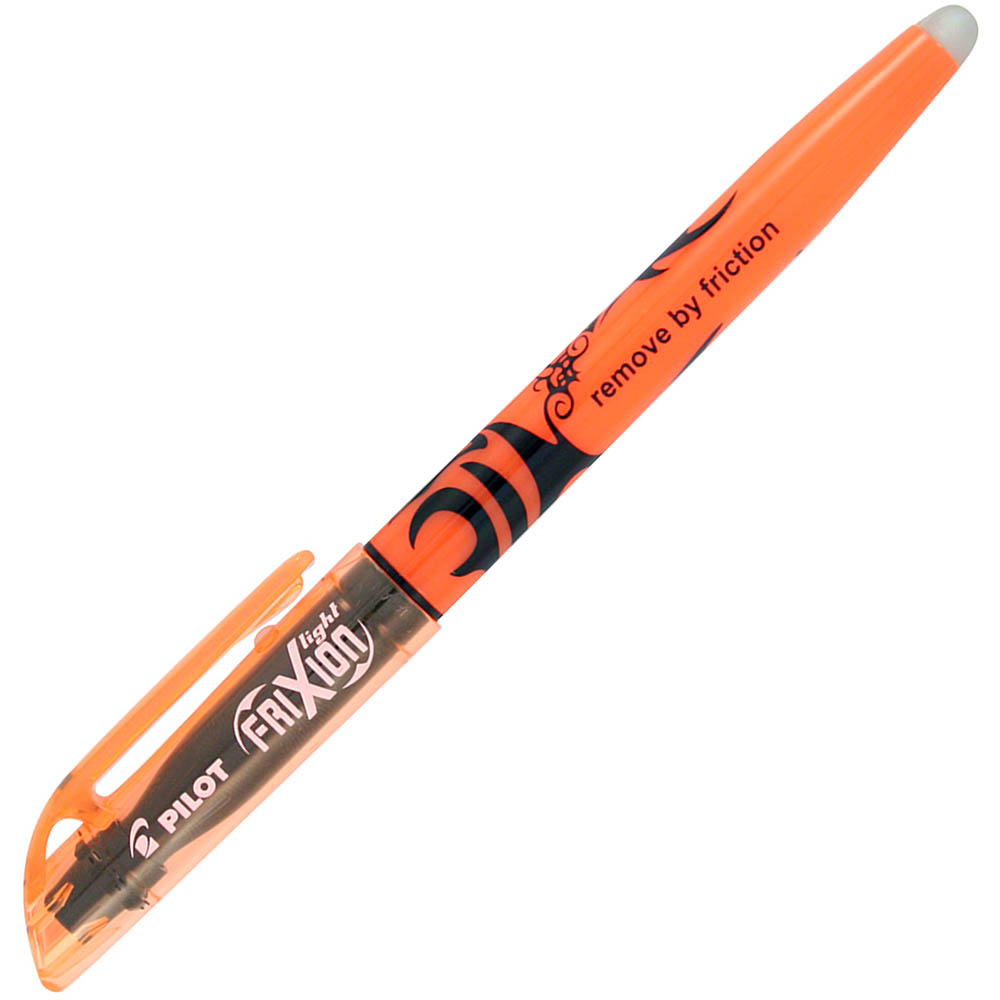 Image for PILOT FRIXION ERASABLE HIGHLIGHTER CHISEL ORANGE from Clipboard Stationers & Art Supplies