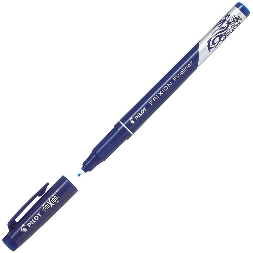 Image for PILOT FRIXION ERASABLE FINELINER PEN 0.45MM BLUE from BusinessWorld Computer & Stationery Warehouse