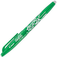 pilot frixion point erasable gel ink pen 0.7mm green