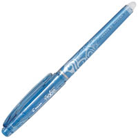 pilot frixion point erasable gel ink pen 0.5mm light blue