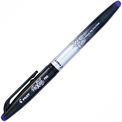 Image for PILOT FRIXION PRO ERASABLE GEL INK PEN 0.7MM BLUE from BusinessWorld Computer & Stationery Warehouse