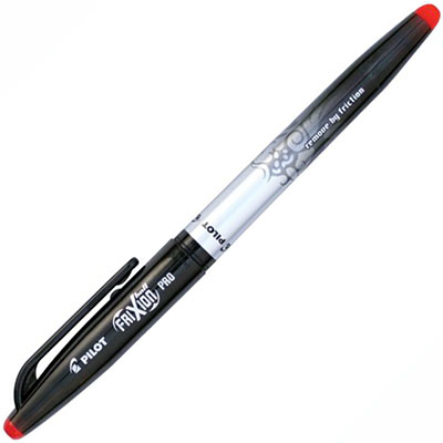 Image for PILOT FRIXION PRO ERASABLE GEL INK PEN 0.7MM RED from BusinessWorld Computer & Stationery Warehouse