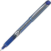 pilot v5 hi-tecpoint grip liquid ink rollerball pen 0.5mm blue box 12