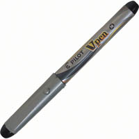 pilot v-pen disposable fountain pen black