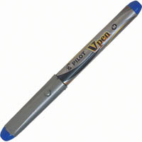 pilot v-pen disposable fountain pen blue