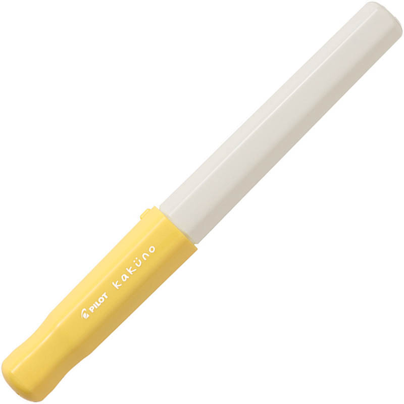 Image for PILOT BEGREEN KAKUNO FOUNTAIN PEN MEDIUM SOFT YELLOW CAP BLACK INK from Office Fix - WE WILL BEAT ANY ADVERTISED PRICE BY 10%