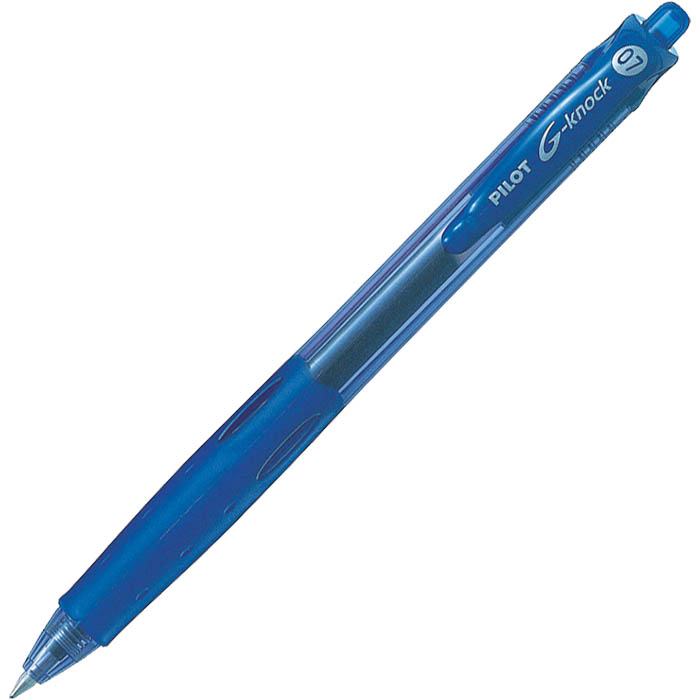 Image for PILOT BEGREEN G-KNOCK RETRACTABLE GEL INK PEN 0.7MM BLUE from Office Heaven