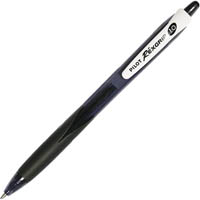 pilot begreen rexgrip retractable ballpoint pen 1.0mm black