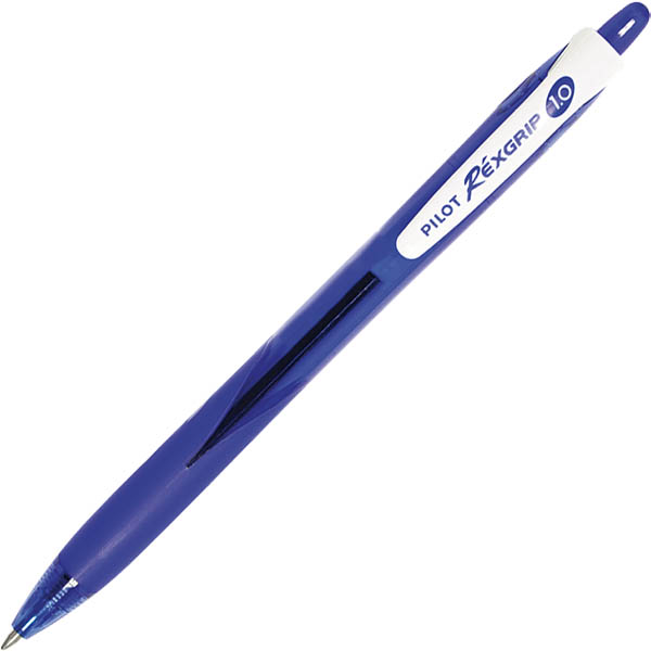 Image for PILOT BEGREEN REXGRIP RETRACTABLE BALLPOINT PEN 1.0MM BLUE from BusinessWorld Computer & Stationery Warehouse