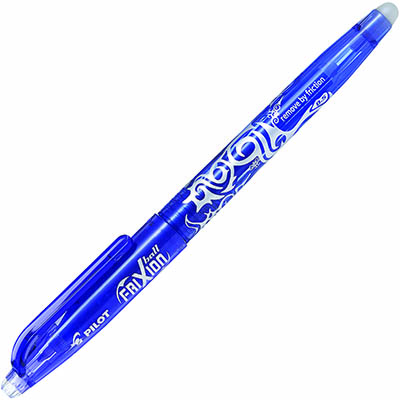Image for PILOT FRIXION ERASABLE GEL INK PEN 0.5MM BLUE from BusinessWorld Computer & Stationery Warehouse
