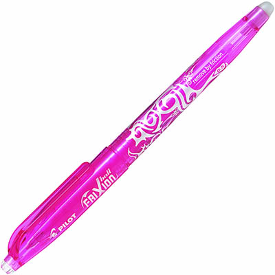 Image for PILOT FRIXION ERASABLE GEL INK PEN 0.5MM PINK from BusinessWorld Computer & Stationery Warehouse