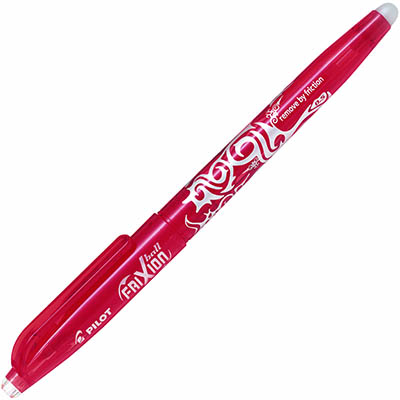 Image for PILOT FRIXION ERASABLE GEL INK PEN 0.5MM RED from Clipboard Stationers & Art Supplies