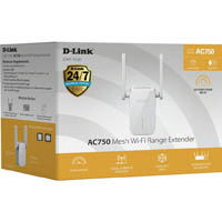 d-link dap-1530 ac750 mesh wi-fi range extender white