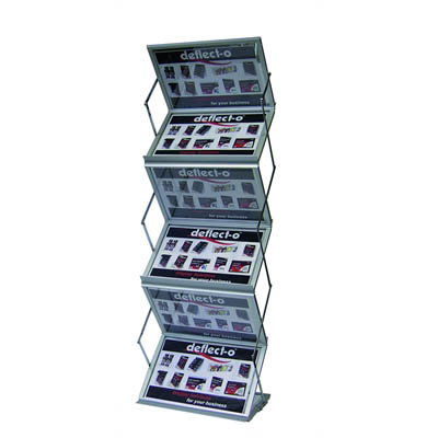 DEFLECTO PORTABLE CONCERTINA DISPLAY STAND A3 BLACK |  | 7033782