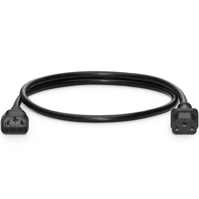 Image for CYBERPOWER UPS POWER CABLE IEC-C13 FEMALE TO IEC-C14 MALE 2M BLACK from That Office Place PICTON